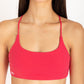 INFINITY SPORTS BRA CHERRY RED