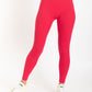 INFINITY LEGGINGS CHERRY RED