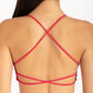 INFINITY SPORTS BRA CHERRY RED