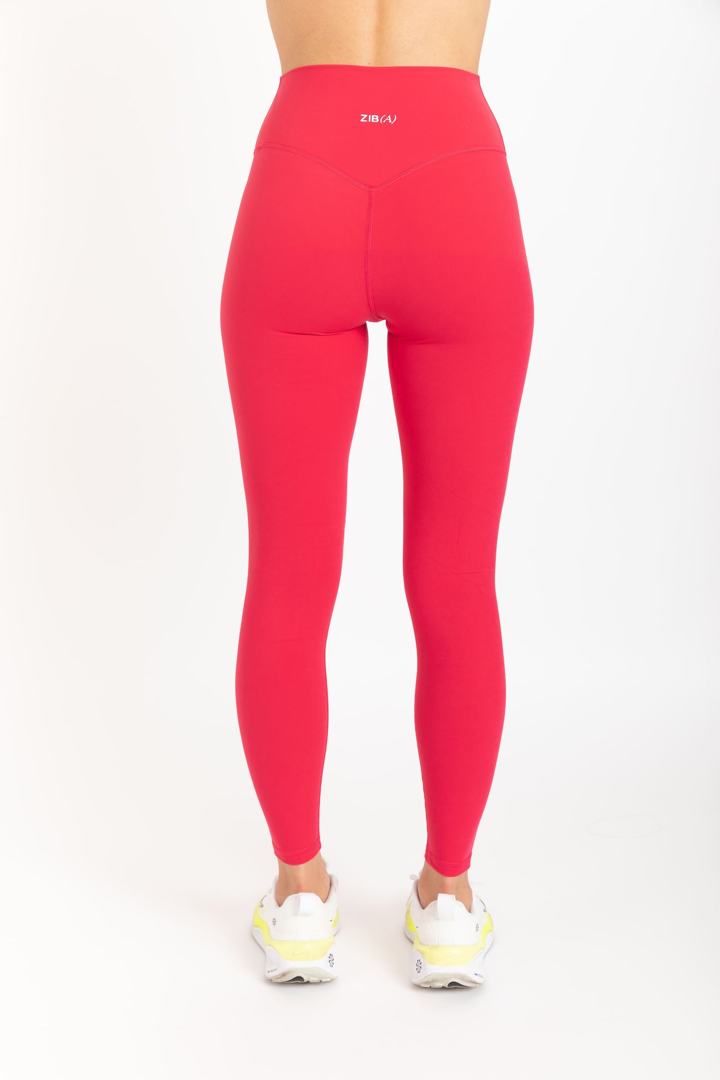 INFINITY LEGGINGS CHERRY RED