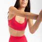 INFINITY SPORTS BRA CHERRY RED